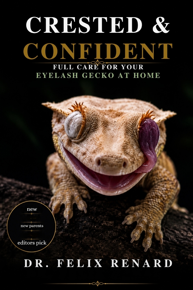 Crested & Confident: Full Care for Your Eyelash Gecko at Home cover