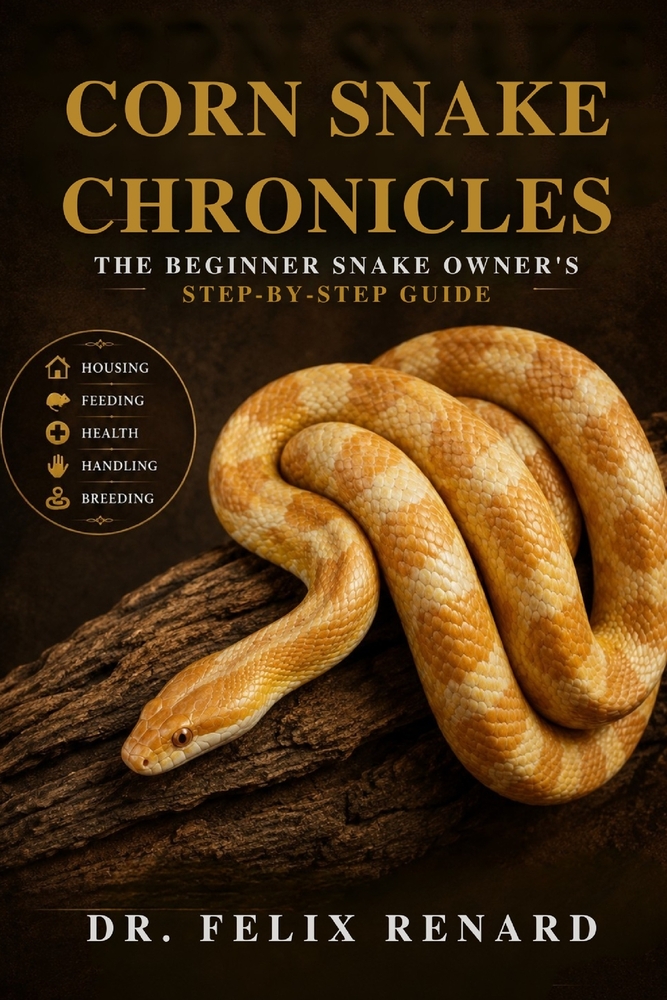 Corn Snake Chronicles: The Beginner Snake Owner's Step-by-Step Guide cover