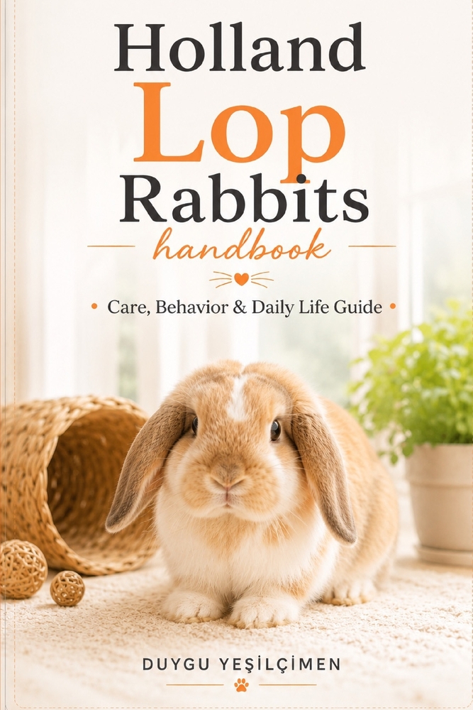 Hollanda Lop Rabbits Handbook: Care, Behavior & Daily Life Guide cover