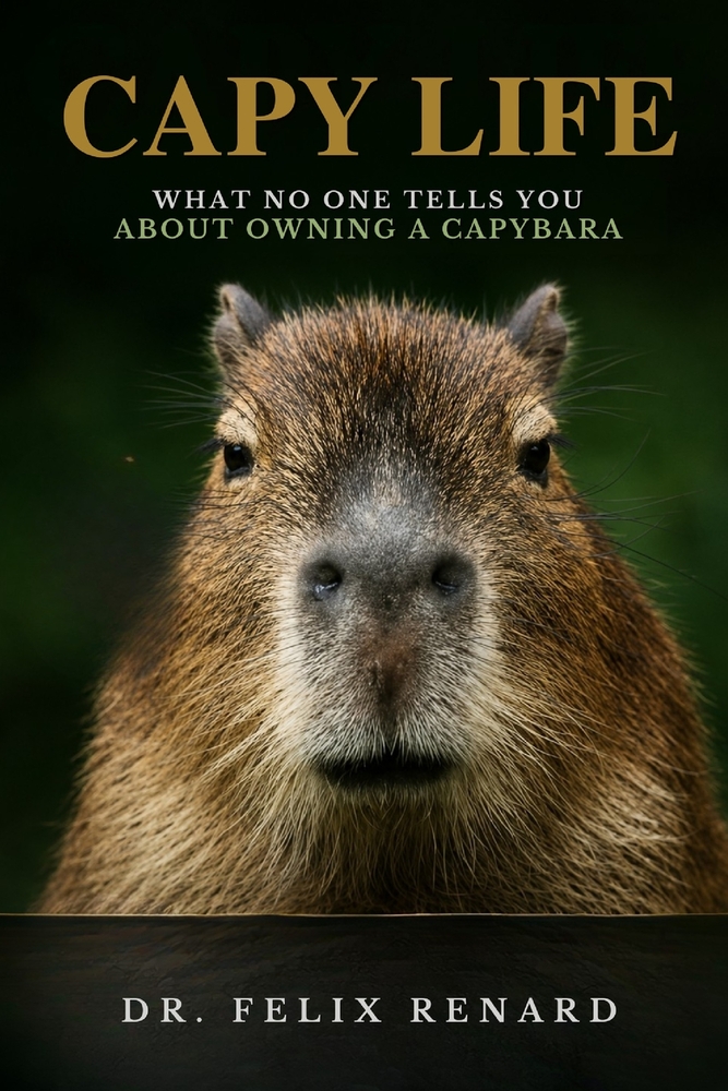Capy Life: What No One Tells You About Owning a Capybara: A Complete Guide to Raising Happy, Healthy, and Well-Adjusted Capybaras cover