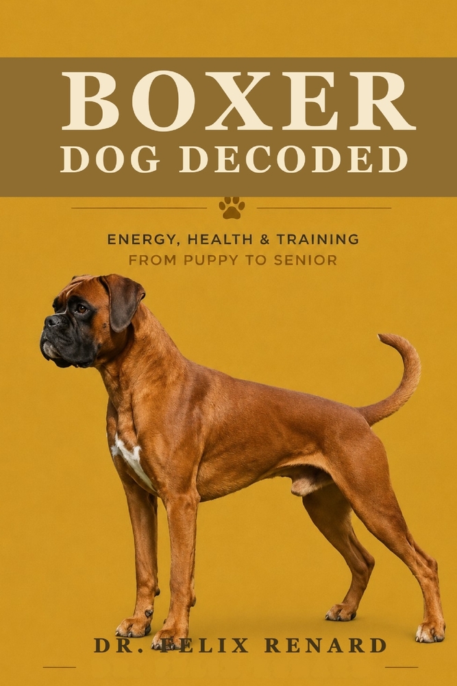 Boxer Dog Decoded: Energy, Health & Training from Puppy to Senior cover