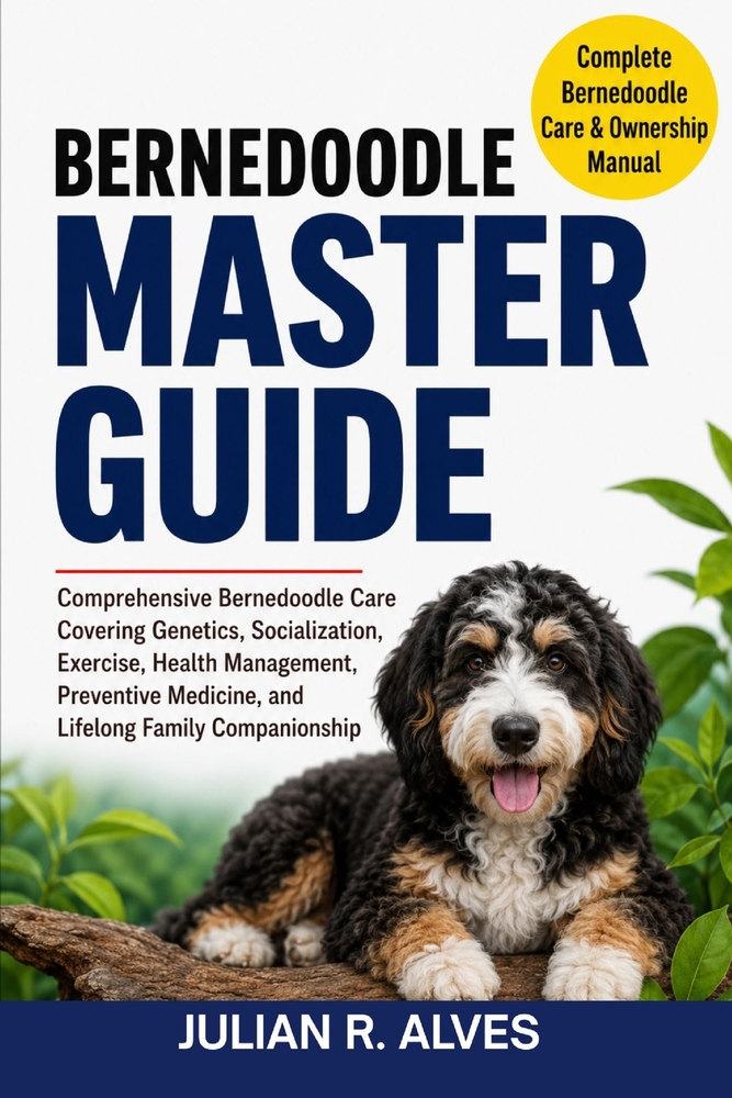 Bernedoodle Master Guide: Comprehensive Bernedoodle Care Covering Genetics, Socialization, Exercise, Health Management, Preventive Medicine, and Lifel cover