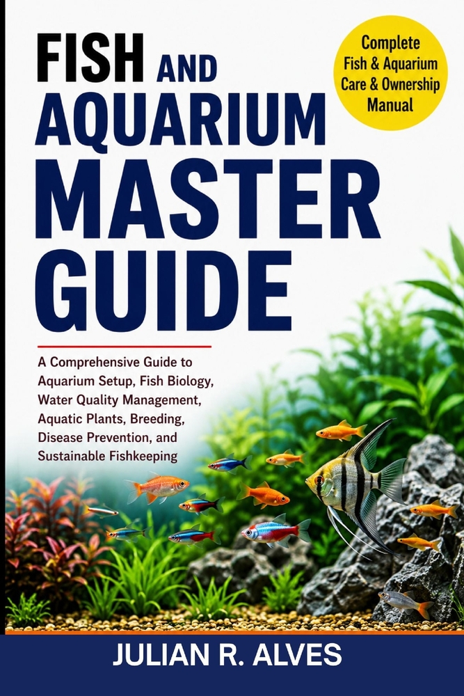Fish and Aquarium Master Guide: A Comprehensive Guide to Aquarium Setup, Fish Biology, Water Quality Management, Aquatic Plants, Breeding, Disease Pre cover
