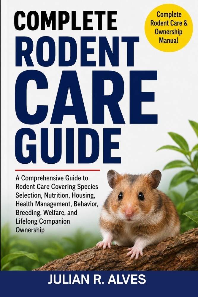 Complete Rodent Care Guide: A Comprehensive Guide to Rodent Care Covering Species Selection, Nutrition, Housing, Health Management, Behavior, Breeding cover