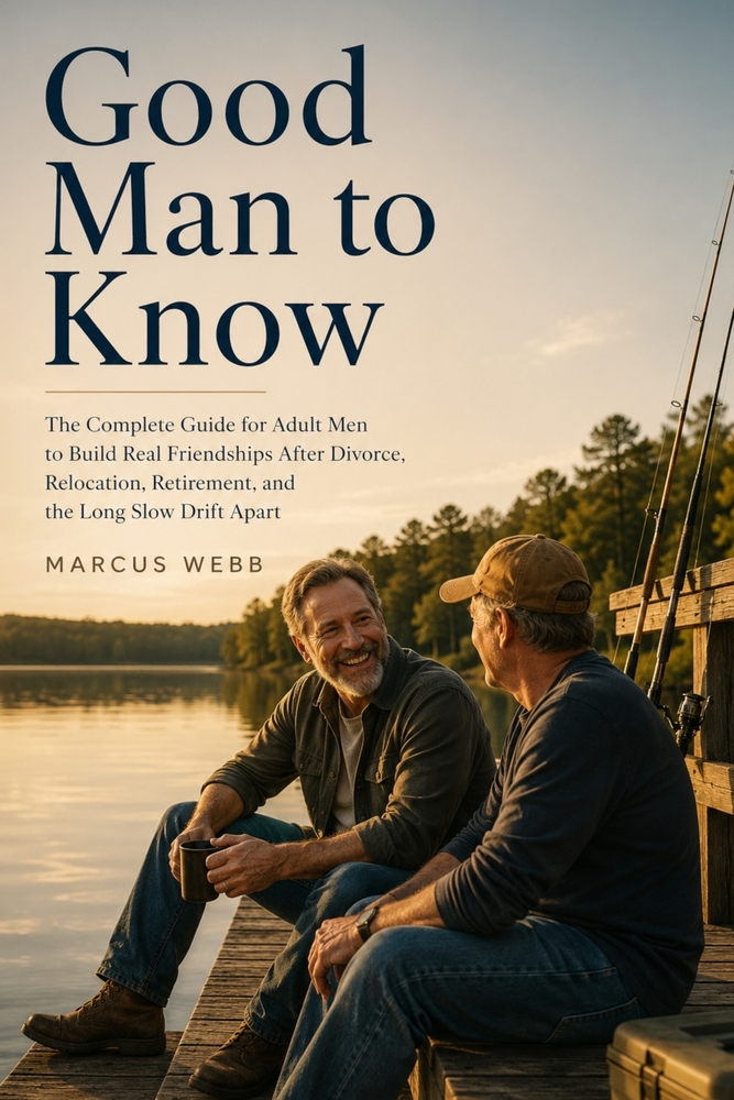 Good Man to Know: The Complete Guide for Adult Men to Build Real Friendships After Divorce, Relocation, Retirement, and the Long Slow Drift Apart cover