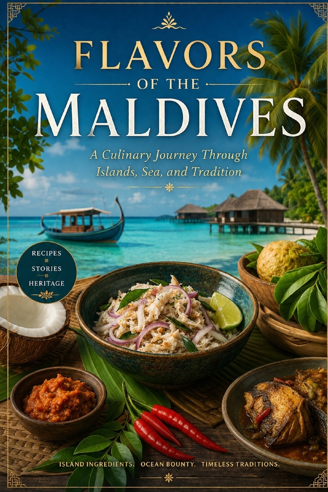 Flavors of the Maldives: A Culinary Journey Through Islands, Sea, and Tradition cover
