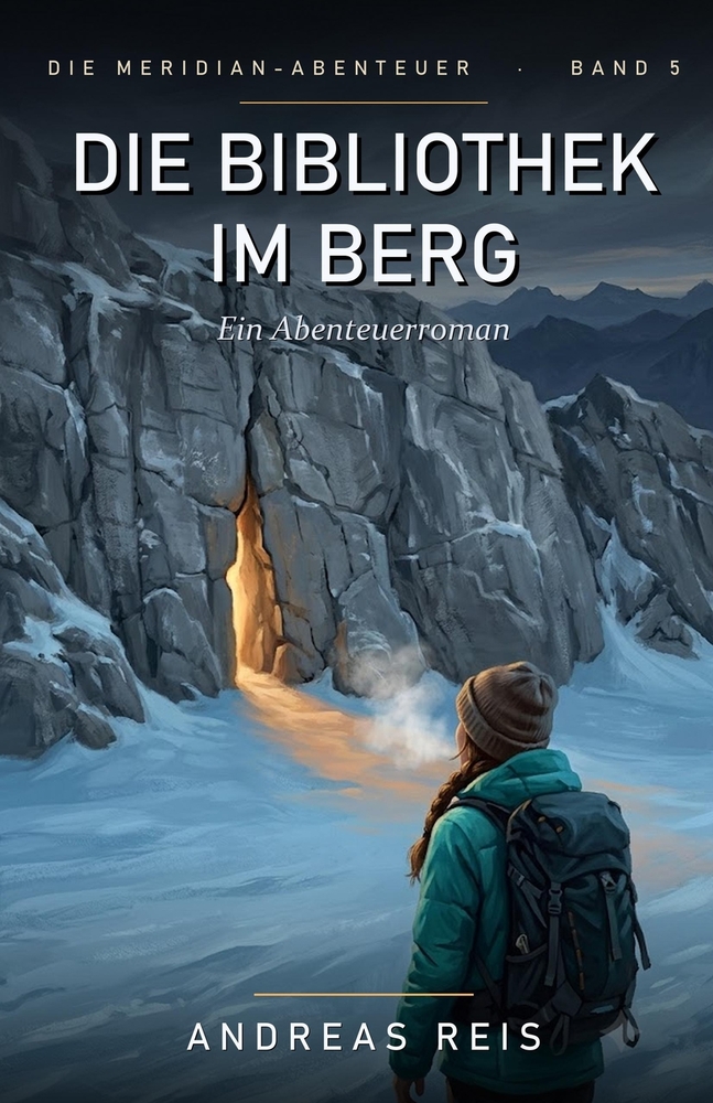 Die Bibliothek im Berg: Ein spannender Abenteuerroman über ein Tal ohne Namen, einen Berg, der ein Gedächtnis hütet, und das große Finale der Meridian cover