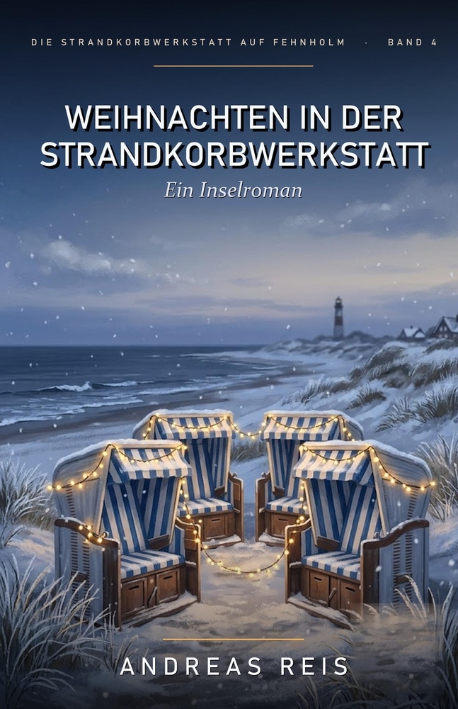 Weihnachten in der Strandkorbwerkstatt: Ein winterlicher Nordsee-Roman über eine Heimkehr, einen verborgenen Korb und das erste Weihnachten in einem n cover