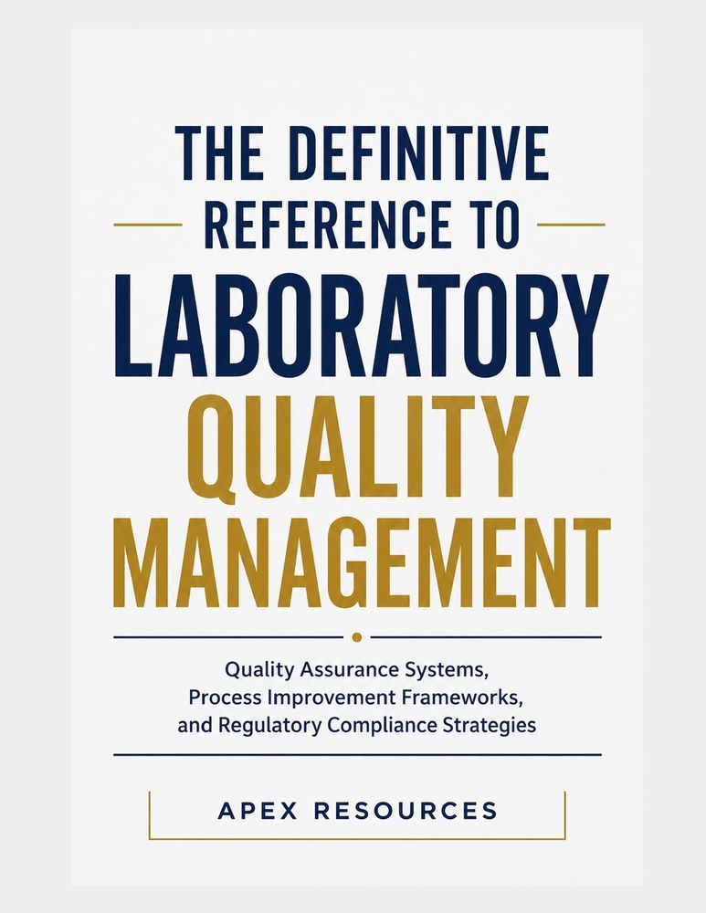 The Definitive Reference to Laboratory Quality Management: Quality Assurance Systems, Process Improvement Frameworks, and Regulatory Compliance Strate cover