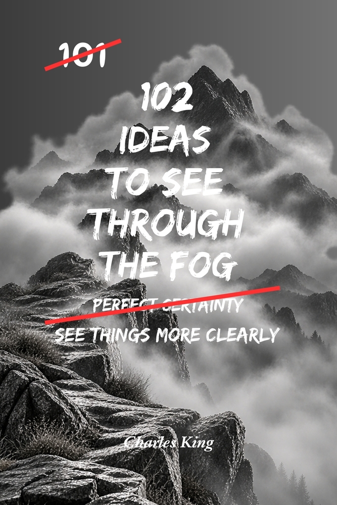 102 Ideas To See Through The Fog: No Confusion. No Jumping To Conclusions. Simple Everyday Ideas To Think Clearly, Understand Situations, and See What cover