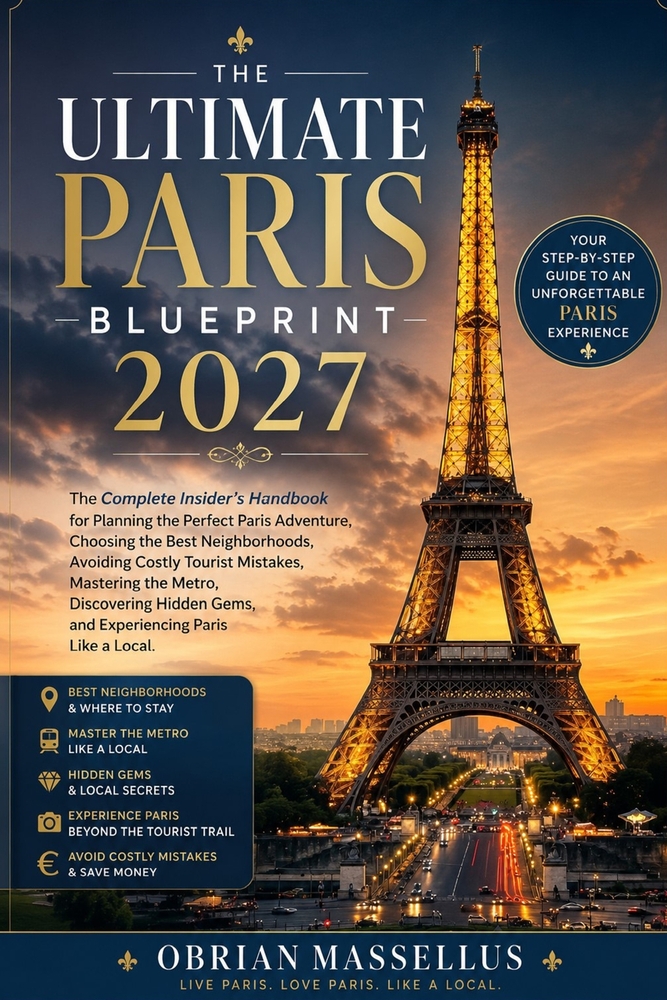 The Ultimate Paris Blueprint 2027: The Complete Insider's Handbook for Planning the Perfect Paris Adventure, Choosing the Best Neighborhoods, Avoiding cover