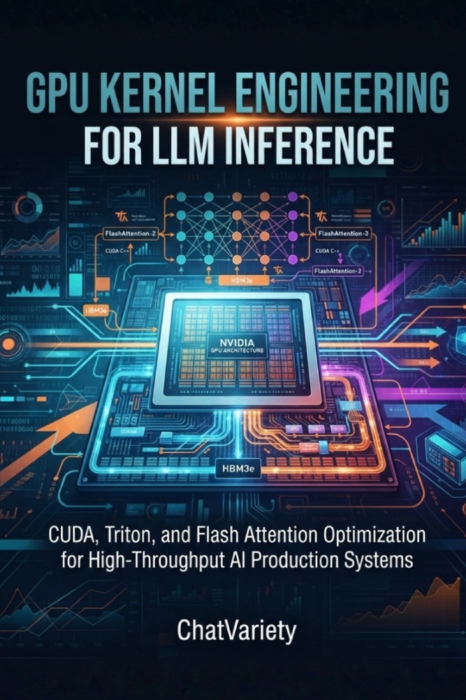 GPU Kernel Engineering for LLM Inference: CUDA, Triton, and Flash Attention Optimization for High-Throughput AI Production Systems cover
