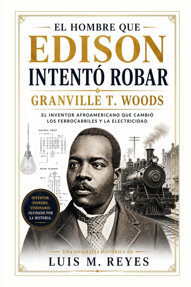 El Hombre que Edison Intentó Robar: Granville T. Woods: El Inventor Afroamericano que Cambió los Ferrocarriles y la Electricidad cover