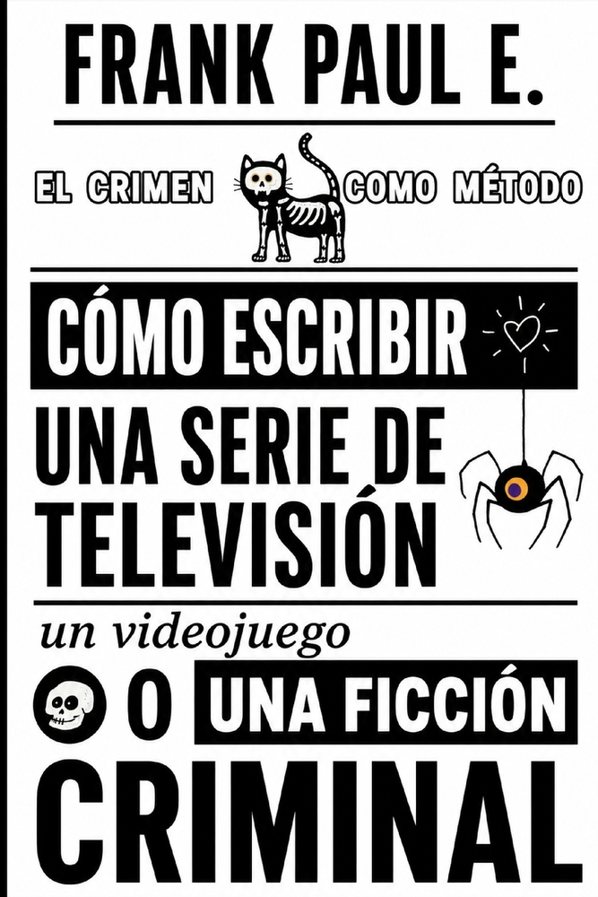 Cómo escribir una serie de TV, un videojuego o una novela TRUE CRIME: Storytelling, estructura narrativa, Viaje del Héroe y técnicas del crimen para c cover