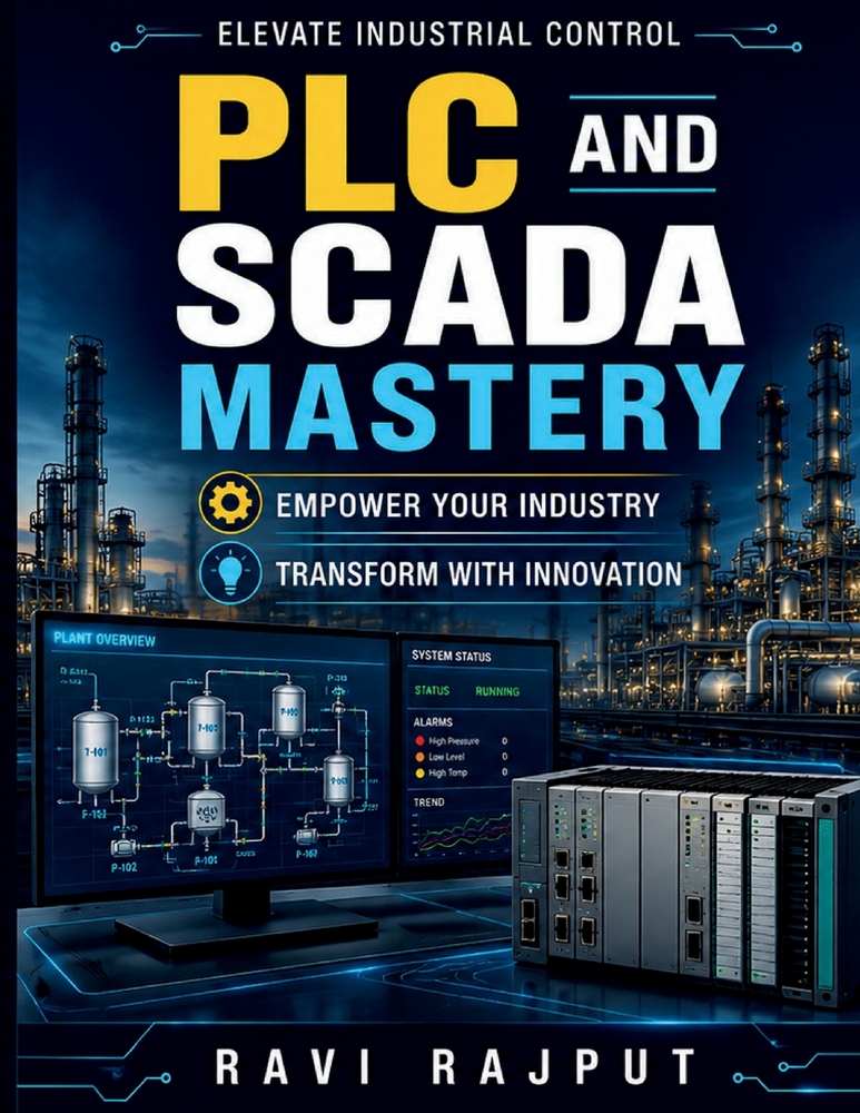 PLC and SCADA Mastery: Network Design in SCADA SCADA Security Measures IoT in Industrial SCADA Operational Visibility Tools HMI Design Techniques Adva cover