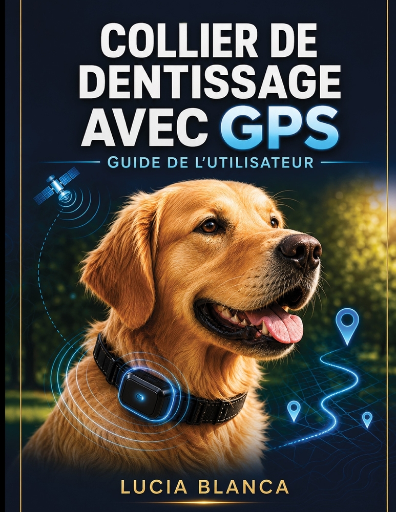 Collier de Dentissage Avec GPS Guide de l'Utilisateur: Le manuel complet, étape par étape, pour une configuration facile, un suivi en temps réel et un cover
