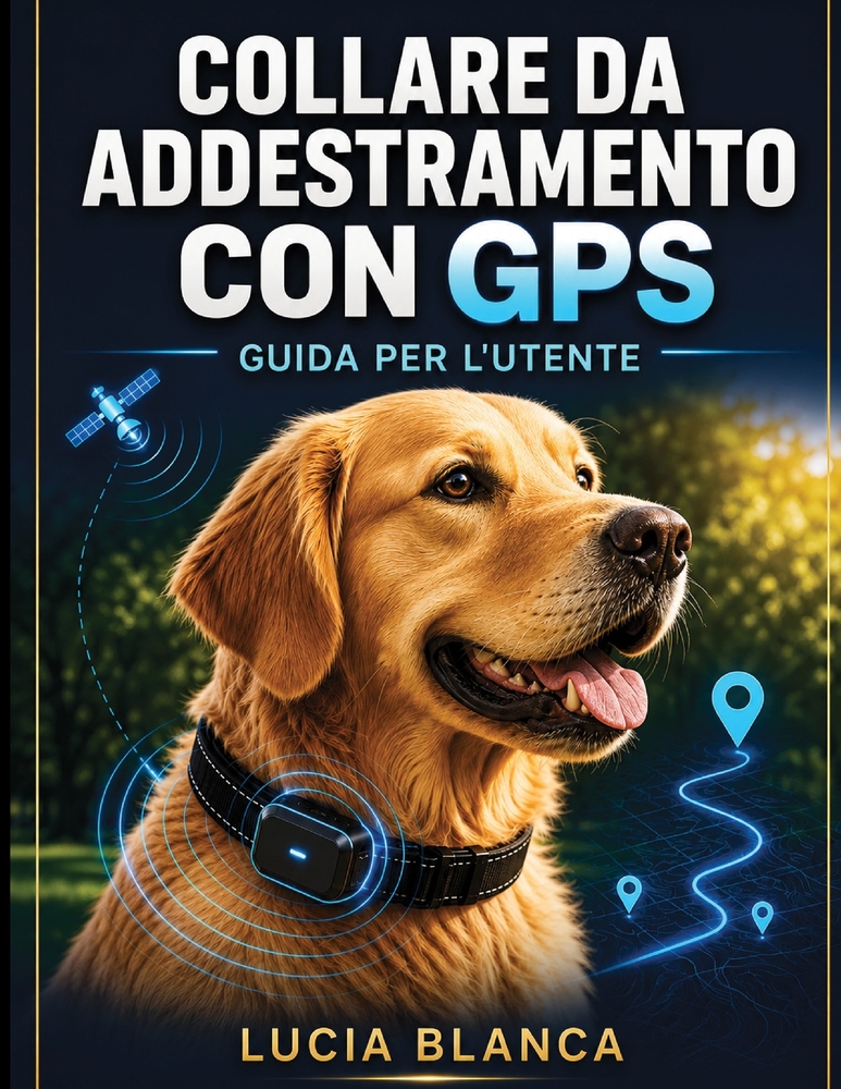 Collare Da Addestramento Con GPS Guida Per l'Utente: Il manuale completo passo passo per una configurazione semplice, il monitoraggio in tempo reale e cover