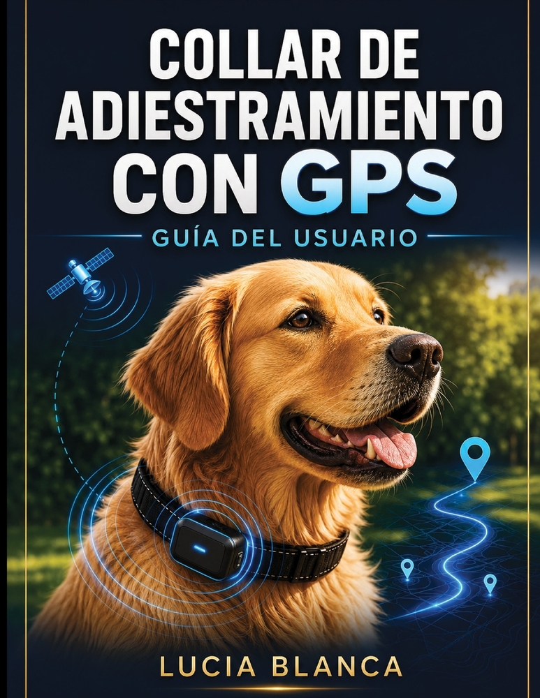 Collar de Adiestramiento Con GPS Guía del Usuario: Manual completo paso a paso para una configuración sencilla, seguimiento en tiempo real y control a cover