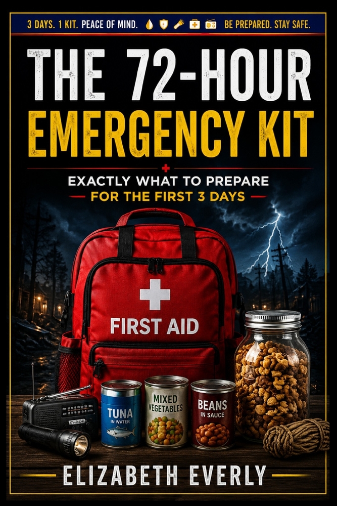 The 72-Hour Emergency Kit: Exactly what to prepare for the first 3 days cover