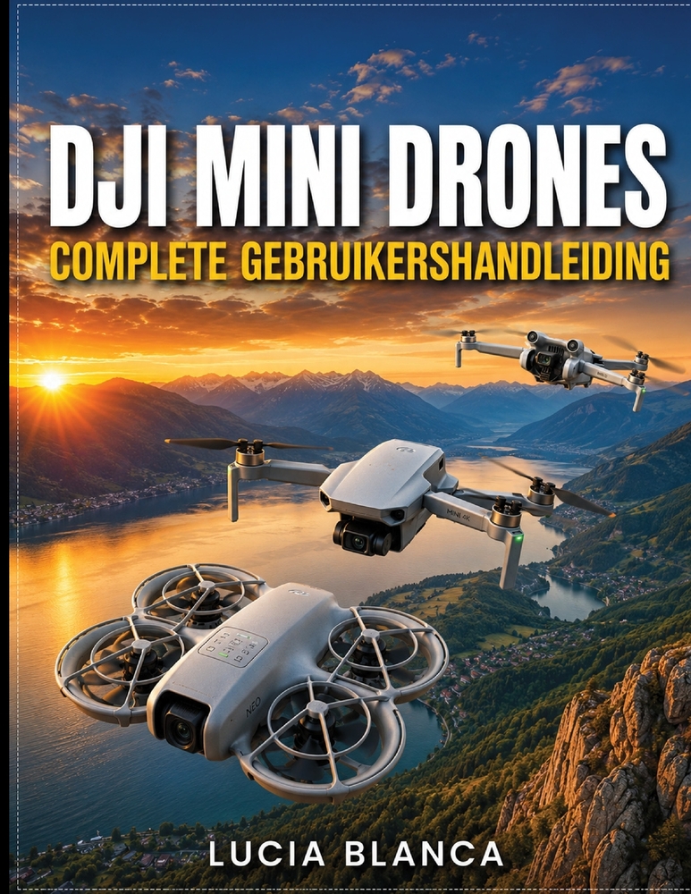 Dji Mini Drones Complete Gebruikershandleiding: De ultieme handleiding om de DJI NEO, DJI MINI 4K en DJI MINI 3 onder de knie te krijgen: stapsgewijze cover