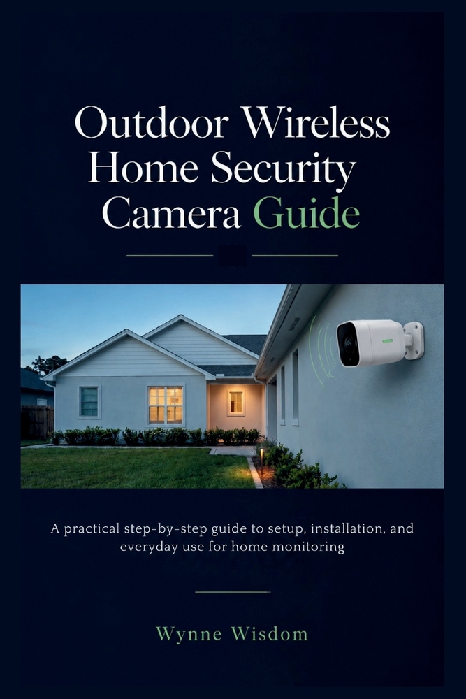 Outdoor Wireless Home Security Camera Guide: A practical step-by-step guide to setup, installation, and everyday use for home monitoring cover