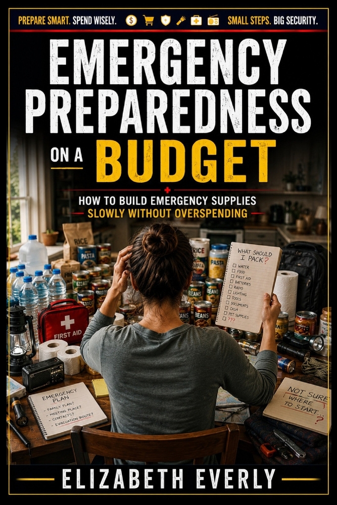 Emergency Preparedness on a Budget: How to build supplies slowly without overspending cover