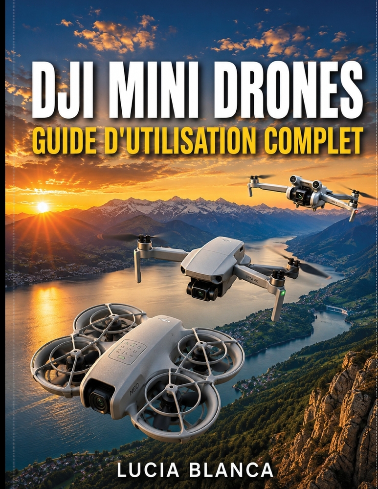Dji Mini Drones Guide d'Utilisation Complet: Le guide ultime pour maîtriser le DJI NEO, le DJI MINI 4K et le DJI MINI 3: instructions étape par étape, cover