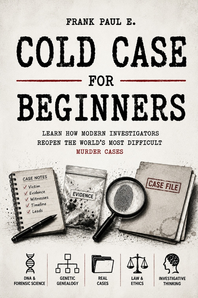Cold Case Investigation for Beginners: How Modern Detectives Solve Decades-Old Murders Using DNA, Genetic Genealogy, and Forensic Science cover