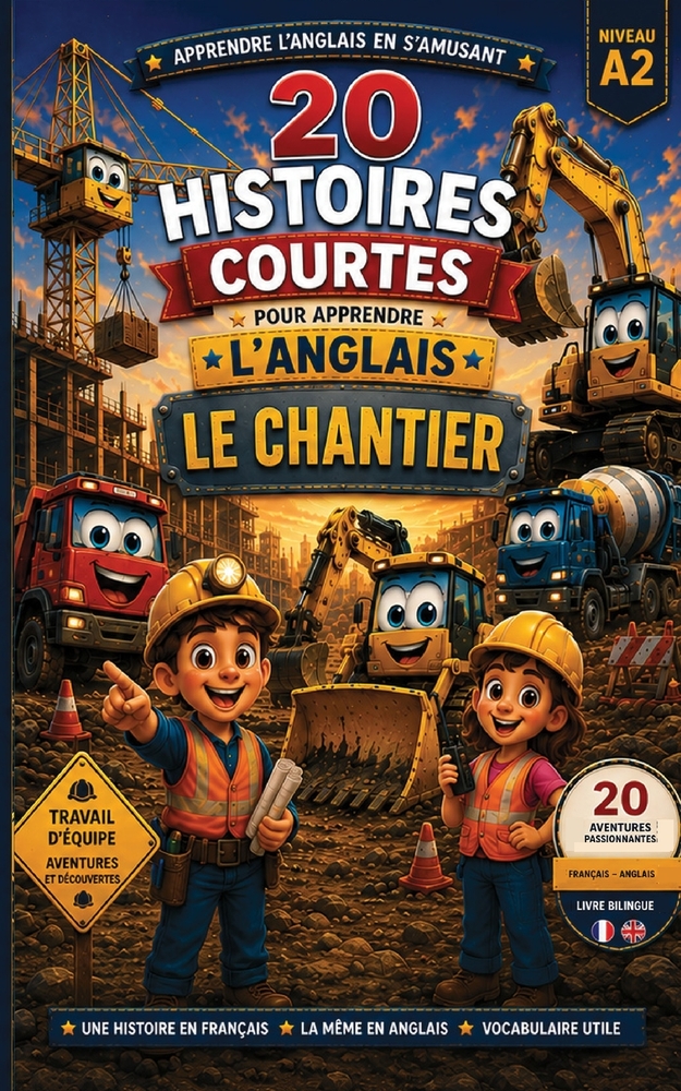 20 histoires courtes pour apprendre l'anglais: Les Policiers cover