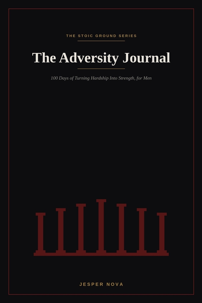 The Adversity Journal: 100 Days of Turning Hardship Into Strength, for Men cover