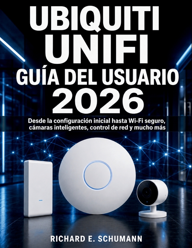 Ubiquiti UniFi Guía del usuario 2026: Desde la configuración inicial hasta Wi-Fi seguro, cámaras inteligentes, control de red y mucho más cover