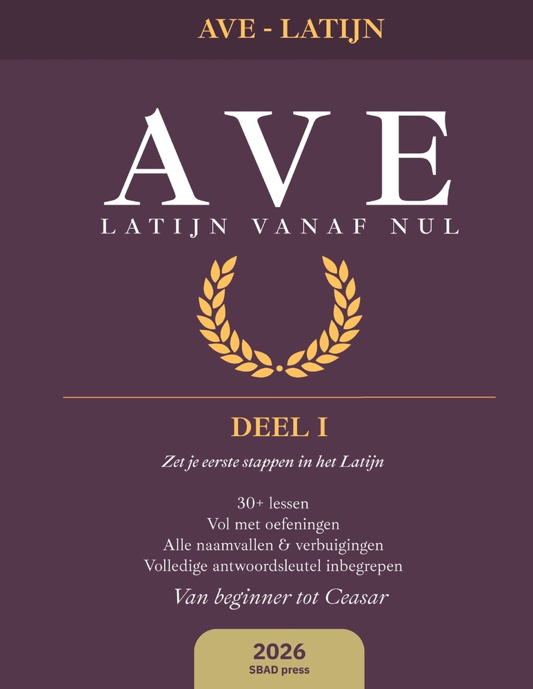 Ave!: Latijn vanaf nul: Deel 1 cover