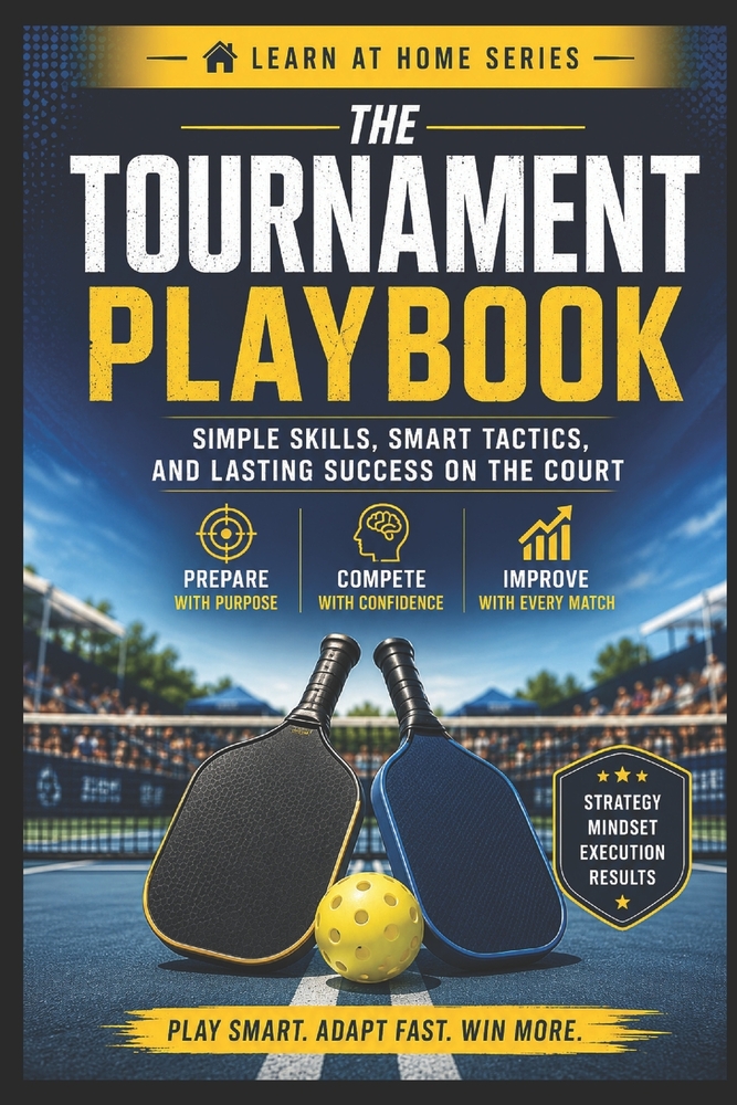 The Tournament Playbook: Simple Skills, Smart Tactics, and Lasting Success on the Court cover
