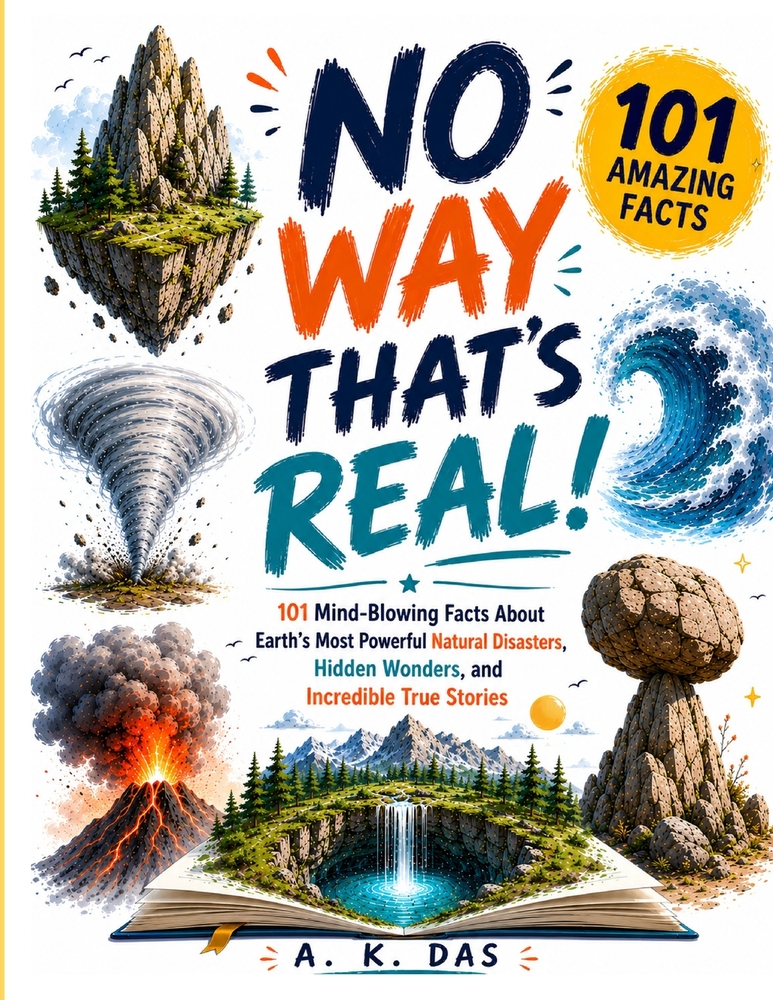 No way that's real!: 101 mind-blowing facts about earth's most powerful natural disasters, hidden wonders, and incredible true stories cover