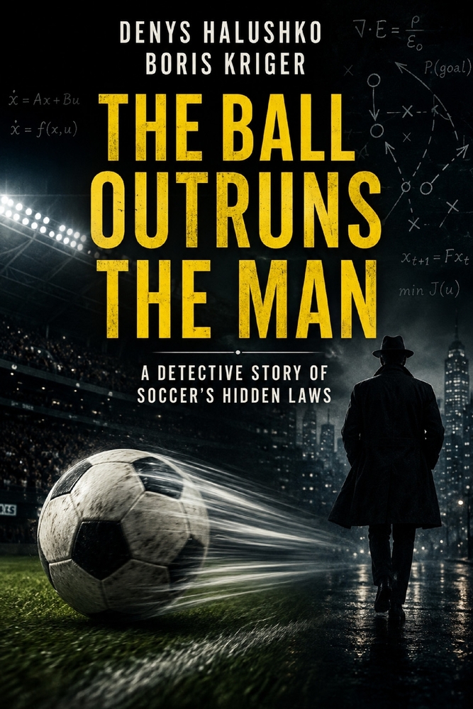 The Ball Outruns the Man: A Detective Story of Soccer's Hidden Laws cover