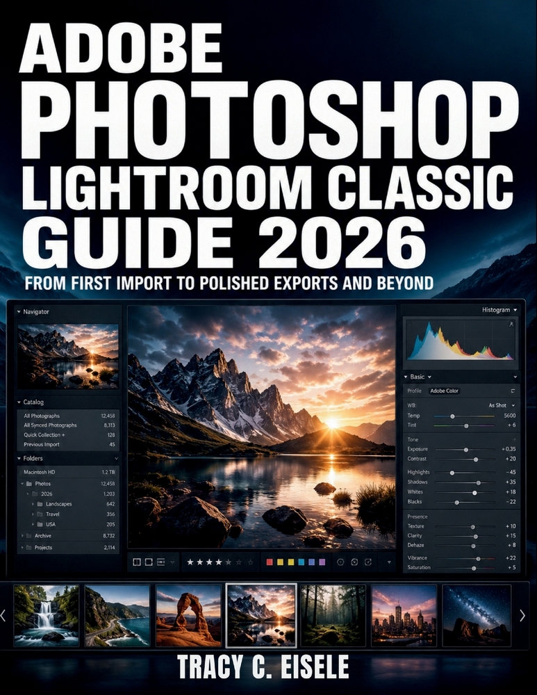 Adobe Photoshop Lightroom Classic Guide 2026: From First Import to Polished Exports and Beyond cover