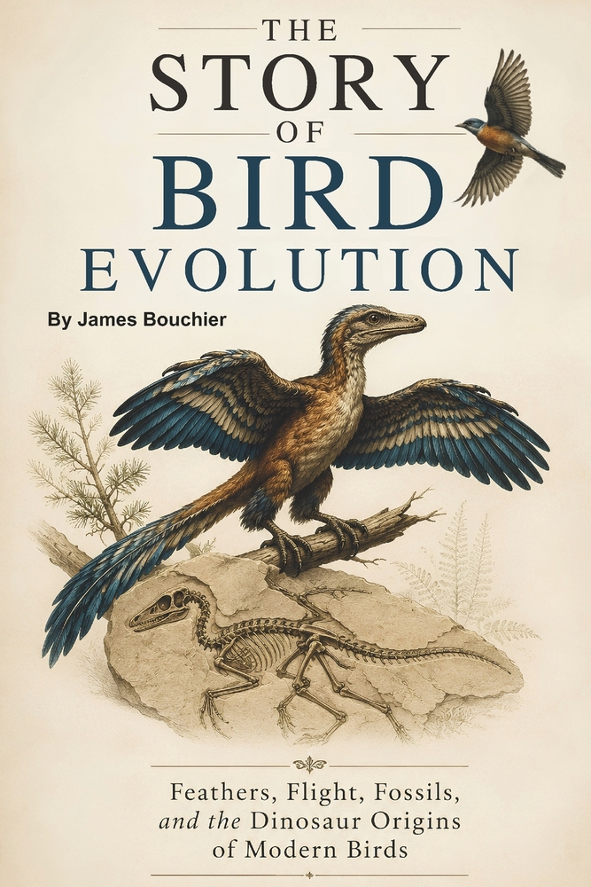 The Story of Bird Evolution: Feathers, Flight, Fossils, and the Dinosaur Origins of Modern Birds cover
