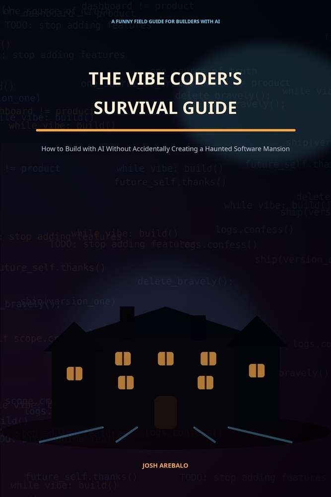 The Vibe Coder's Survival Guide: How to Build with AI Without Accidentally Creating a Haunted Software Mansion cover