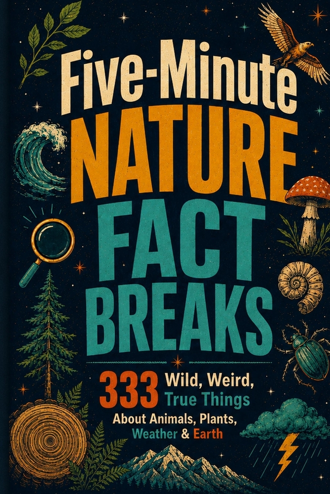 Five-Minute Nature Fact Breaks: 333 Wild, Weird, True Things About Animals, Plants, Weather & Earth cover