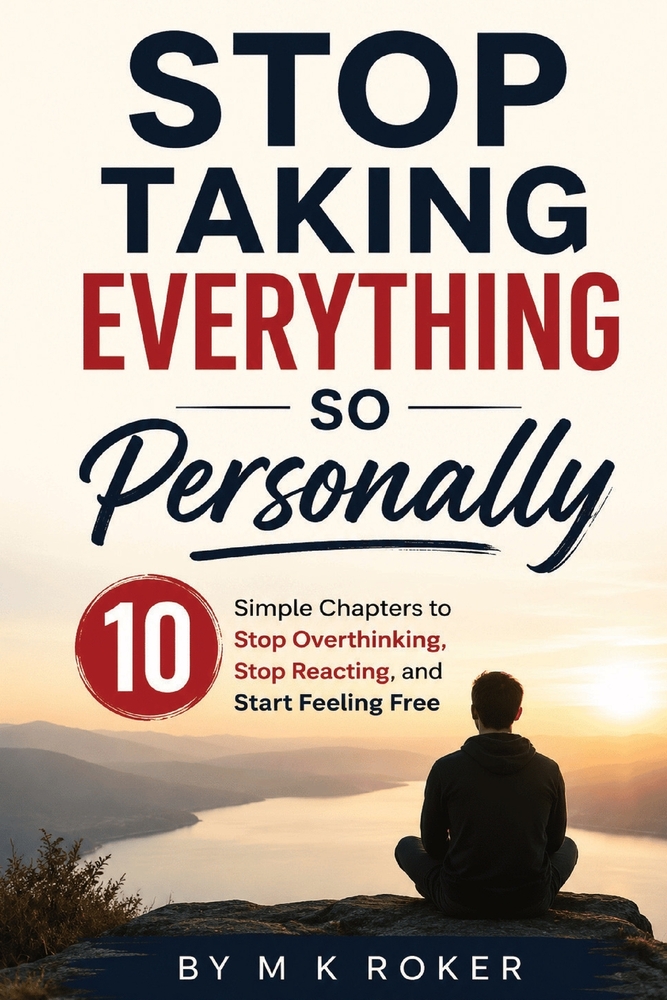 Stop Taking Everything So Personally: 10 Simple Chapters to Stop Overthinking, Stop Reacting, and Start Feeling Free cover