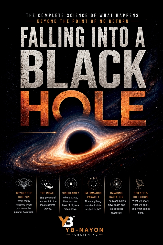 Falling Into a Black Hole: The Complete Physics of Spaghettification, the Event Horizon, Spacetime Singularities, the Information Paradox, and Hawking cover
