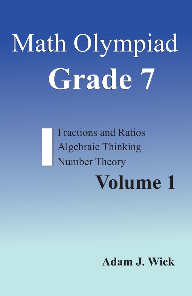 Math Olympiad Grade 7, Volume 1: Math Review Grade 7 cover