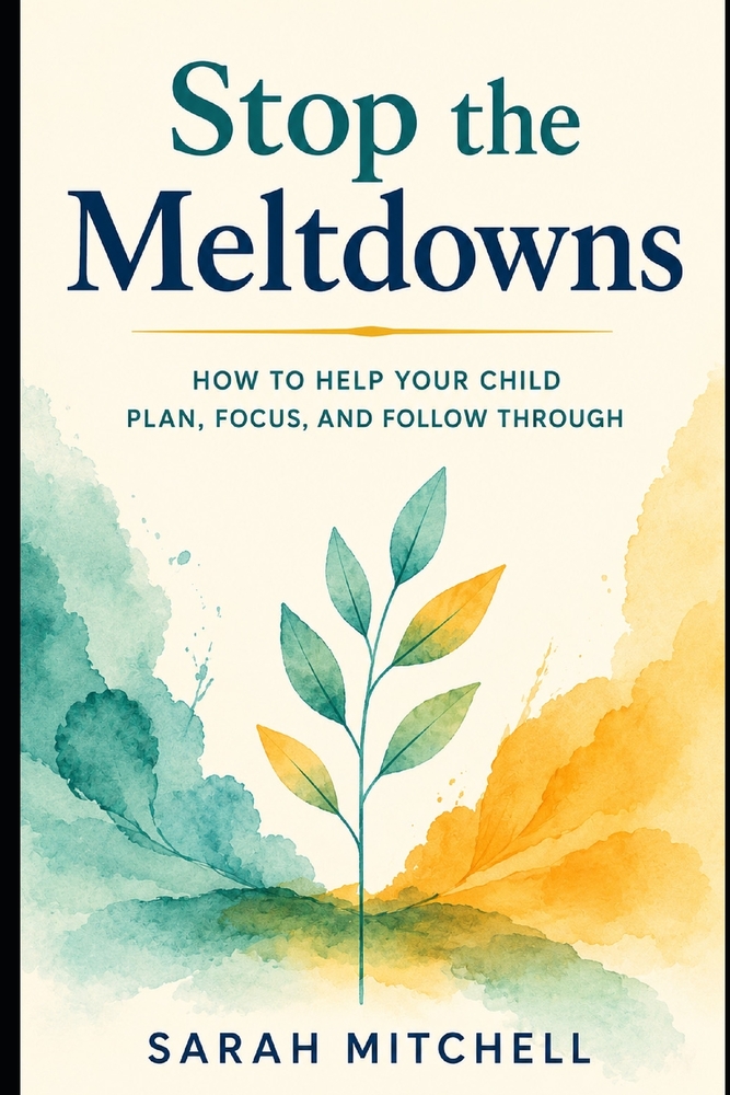 Stop the Meltdowns: How to Help Your Child Plan, Focus, and Follow Through cover