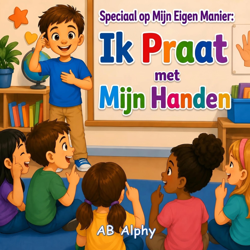 Special op Mijn Eigen Manier: Ik Praat met Mijn Handen: Een Hartverwarmend Kinderverhaal over Doofheid, Gebarentaal, Vriendschap, Zelfvertrouwen en In cover