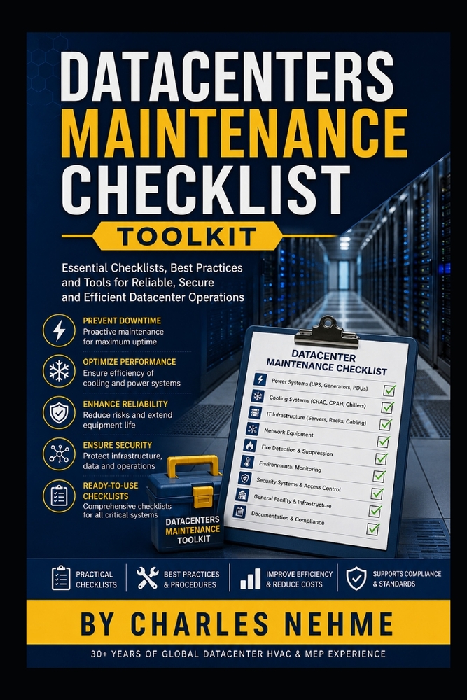 Datacenters maintenance checklist toolkit cover