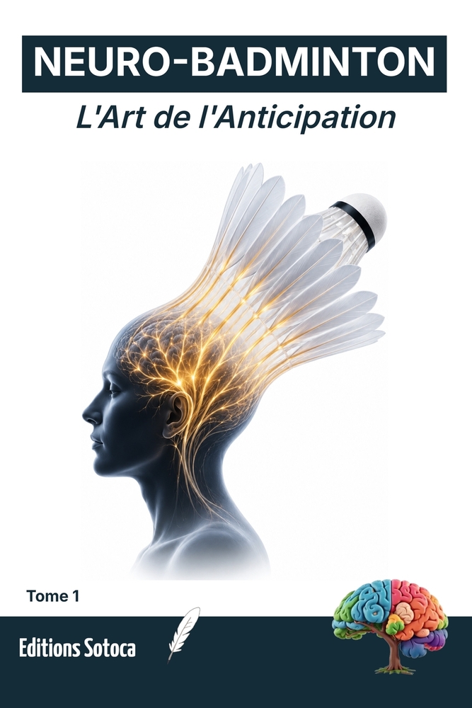 Neuro-Badminton: L'Art de l'Anticipation: Maîtrisez les neurosciences pour lire le jeu et dominer le court (Tome 1) cover