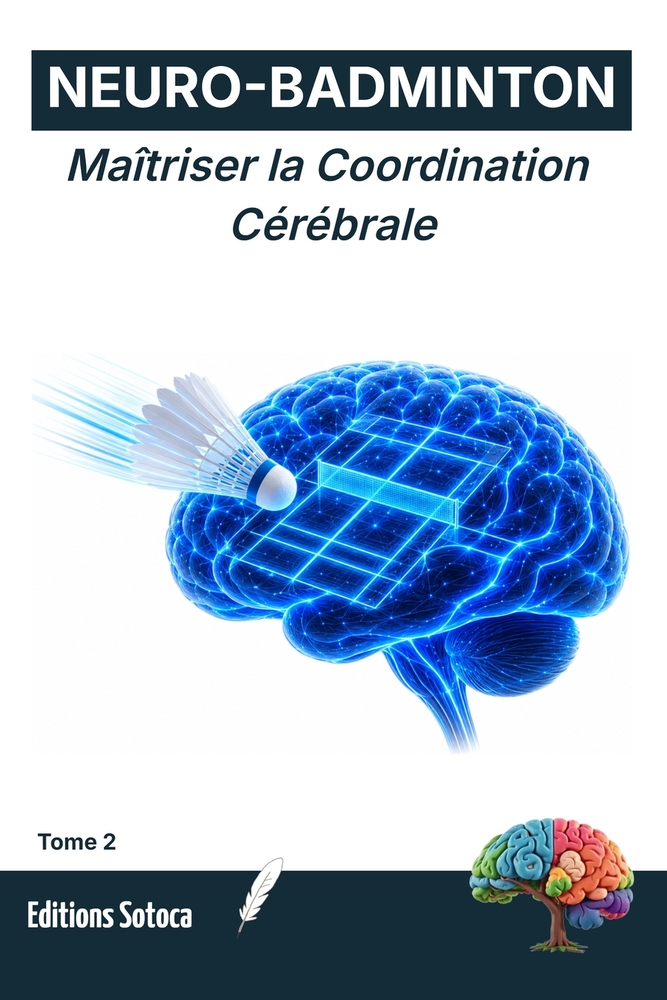 Neuro-Badminton: L'Art de l'Anticipation: Maîtrisez les neurosciences pour lire le jeu et dominer le court (Tome 1) cover