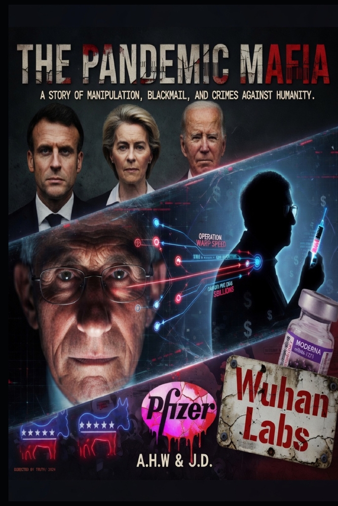The Pandemic Mafia: How COVID-19 Became the Biggest Money Laundering Scheme Ever: A Story of Manipulation, Blackmail, and Crimes Against Humanity cover
