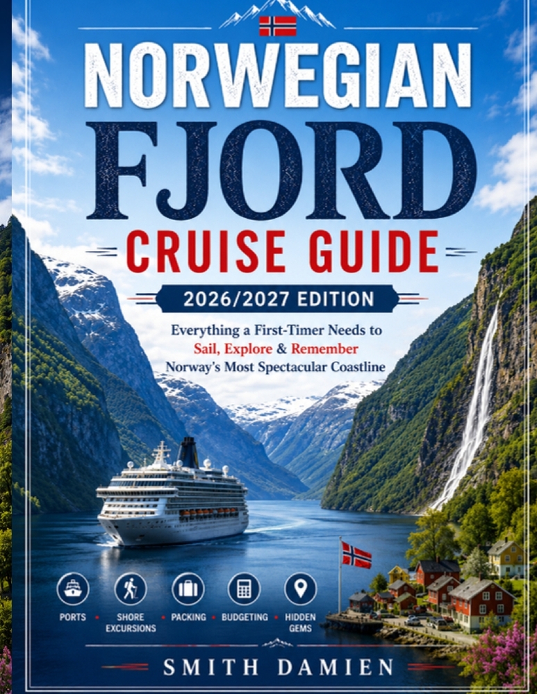 Norwegian Fjord Cruise Guide 2026/2027 Edition: Everything a First-Timer Needs to Sail, Explore & RememberNorway's Most Spectacular Coastline cover