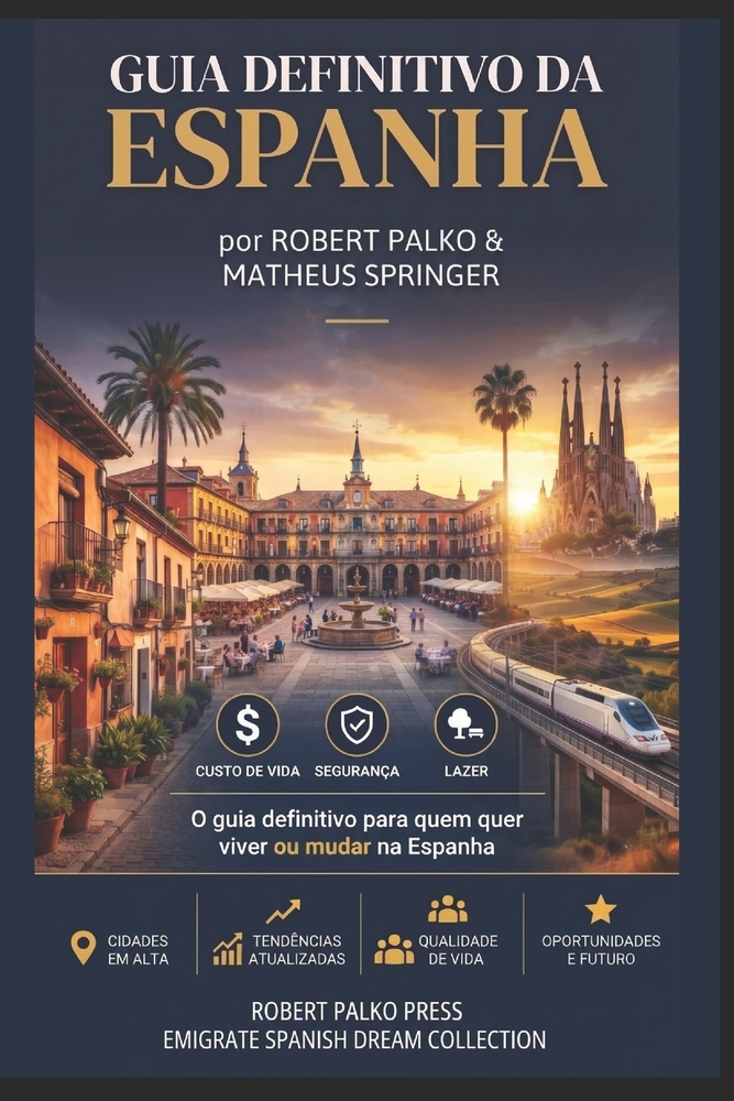 Guia Definitivo Da Espanha: Do sonho à vida real: o caminho completo para emigrar, recomeçar e vencer em solo espanhol cover